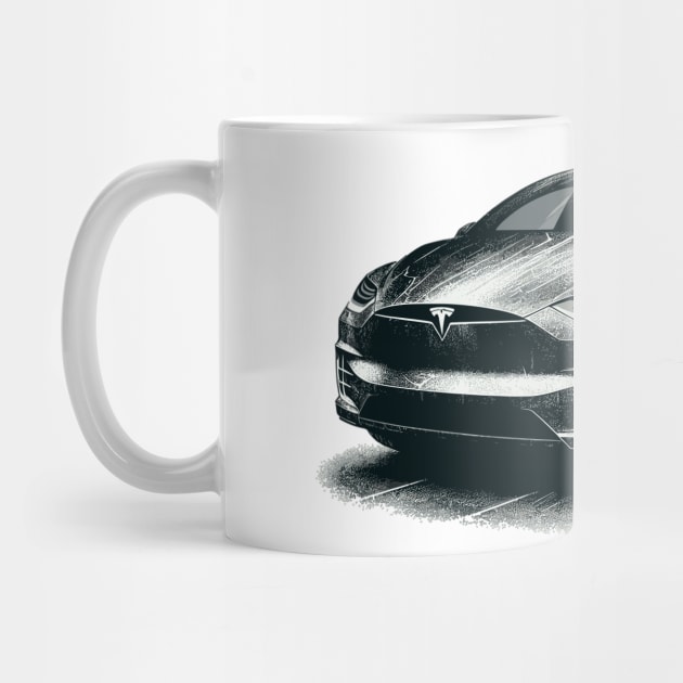 Tesla Model X by Vehicles-Art